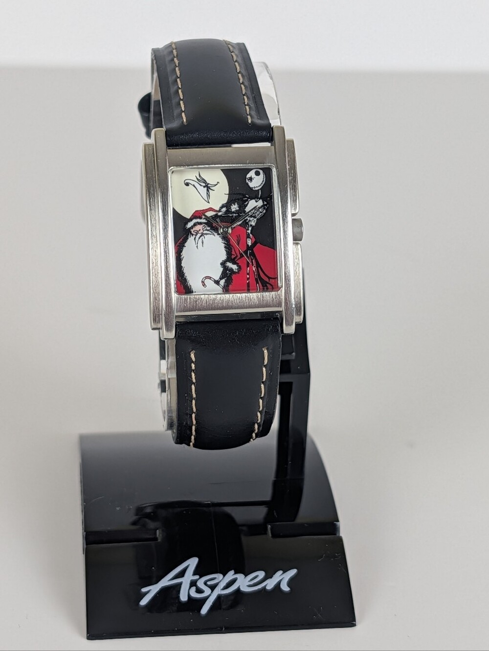 Disney Nightmare Before Christmas Watch Genuine Leather NWT